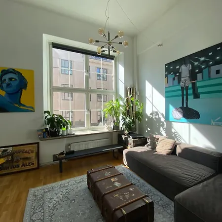 Art Loft In Downtown With Cinema Осло